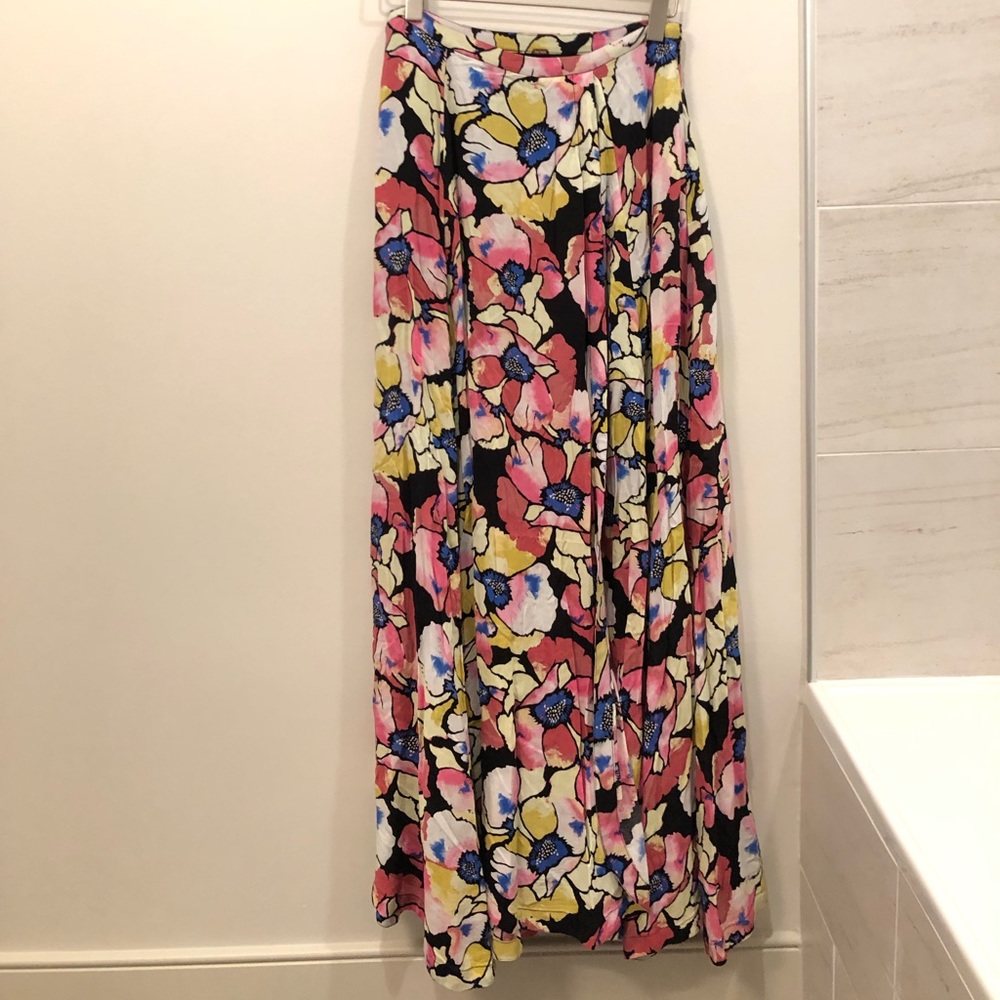 Free People Floral skirt